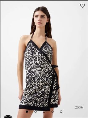 French Connection Wrap Mini Dress